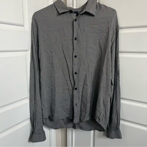 The Kooples Houndstooth Button-down Shirt Size Large